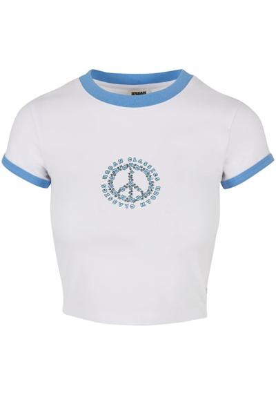 футболка Urban Classics Damen Ladies Stretch Jersey Cropped Tee