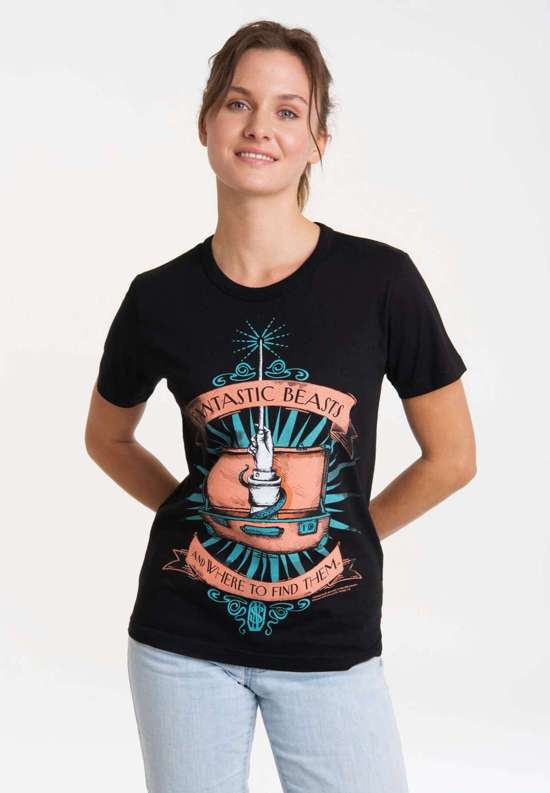 Футболка с лицензионным принтом Fantastic Beasts And Where To Find Them
