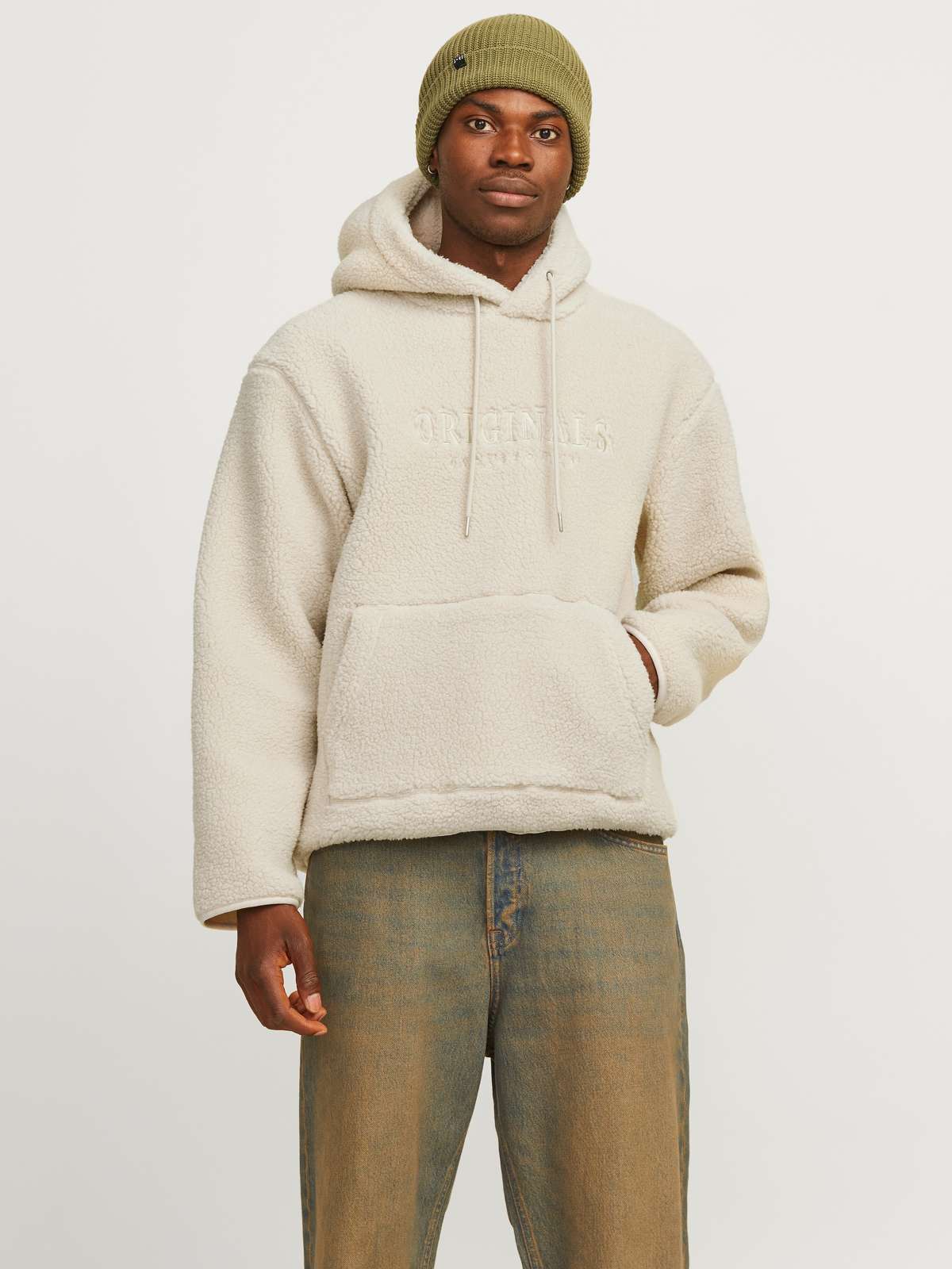 Толстовка с капюшоном JORFREDERIKSBERG TEDDY SWEAT HOOD SN