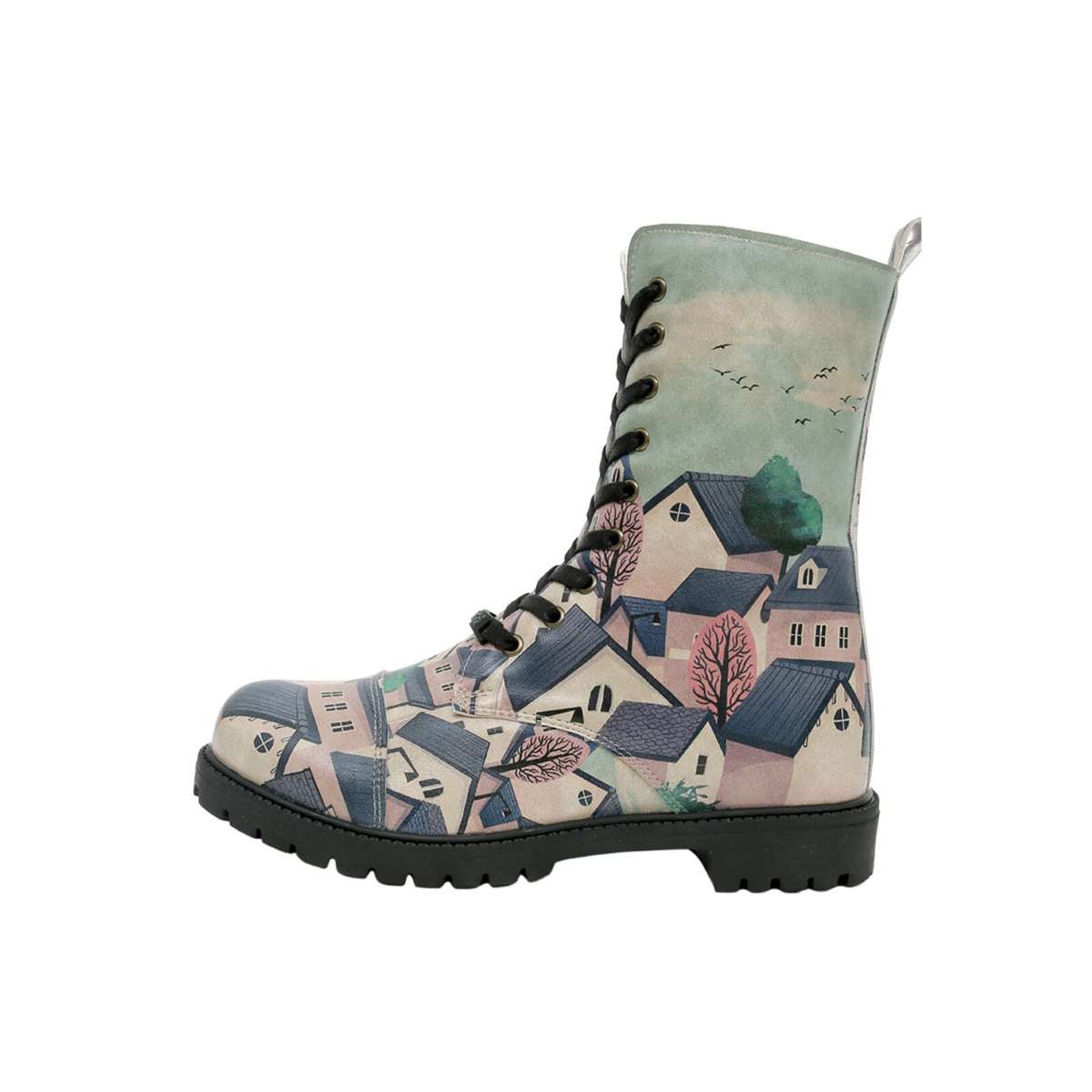 ботинки на шнуровке Damen Zipsy Buildings Vegan Damen Stiefel / female