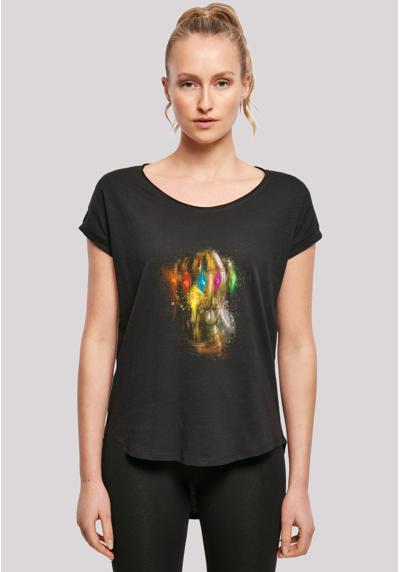 футболка Marvel Avengers Endgame Infinity Gauntlet Splatter
