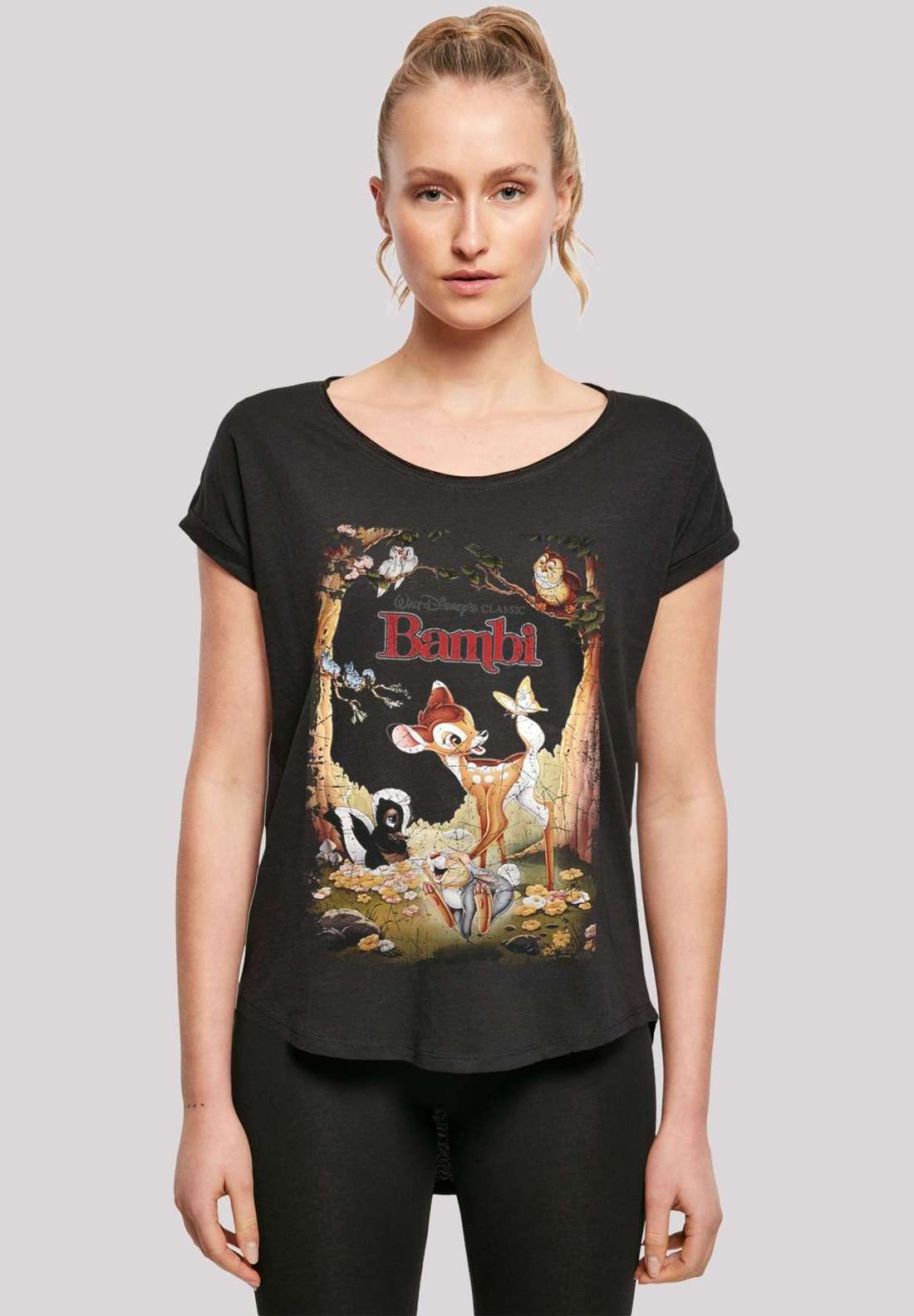 футболка Bambi Retro Poster