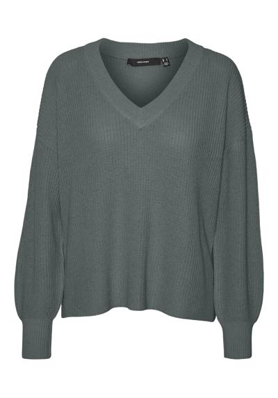 свитер с V-образным вырезом VMZIA LS V-NECK PULLOVER BOO