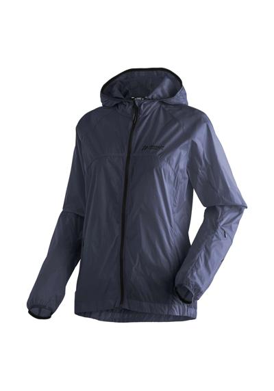Функциональная куртка, легкая ветрозащитная куртка с особенно небольшим размером рюкзака.