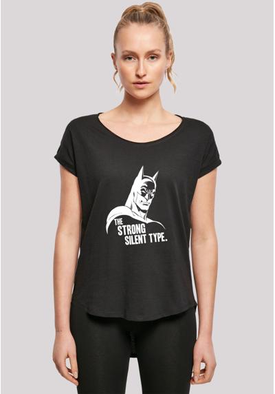 футболка `Batman The Strong Silent Type Superheld`