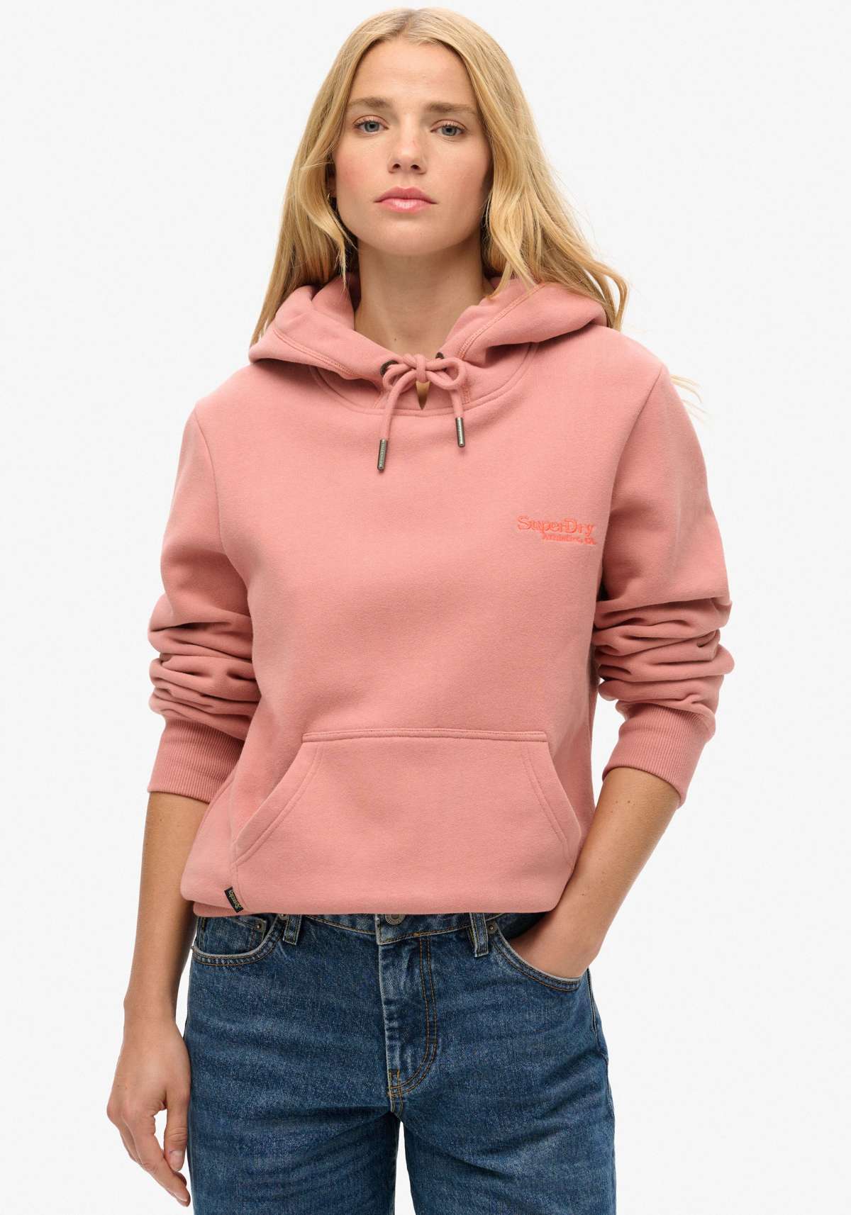 Толстовка с капюшоном SU-ESSENTIAL LOGO HOODIE