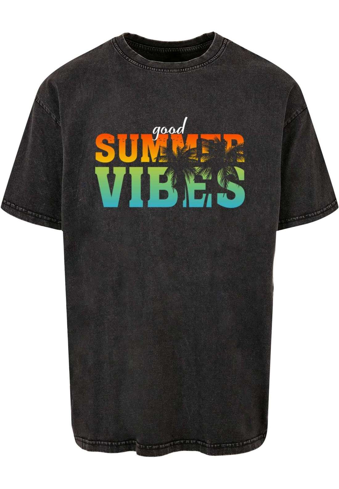 футболка Herren Good Summer Vibes Acid Washed Oversize Tee