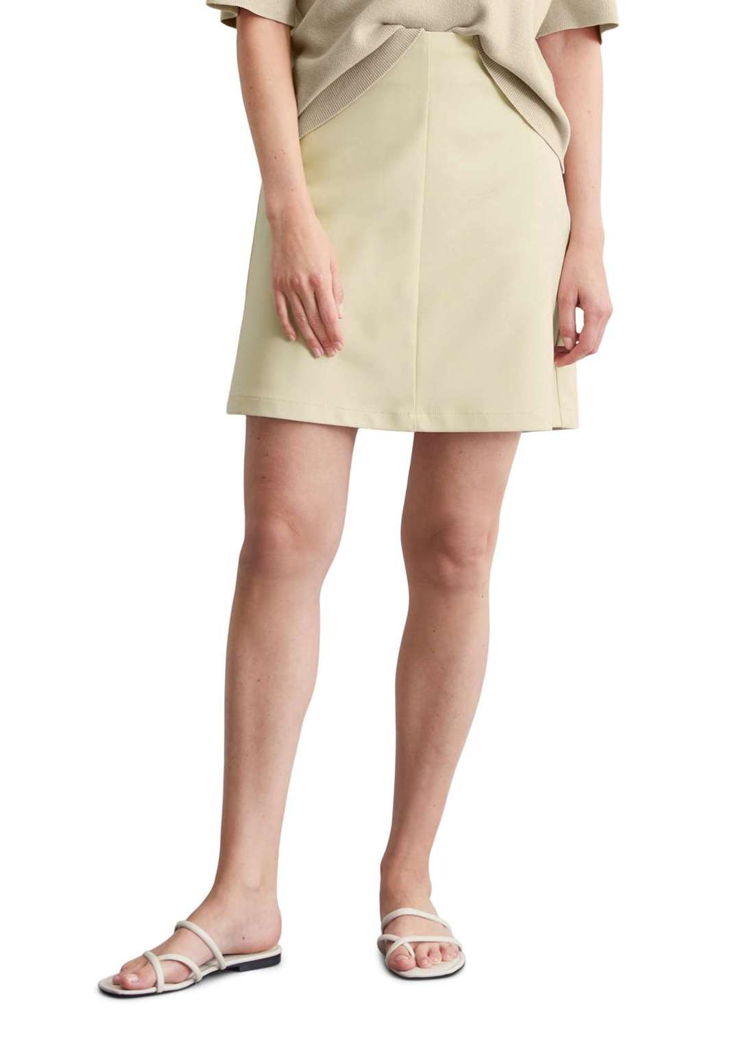 Тканая юбка aus Baumwolle-Viskose-Stretch