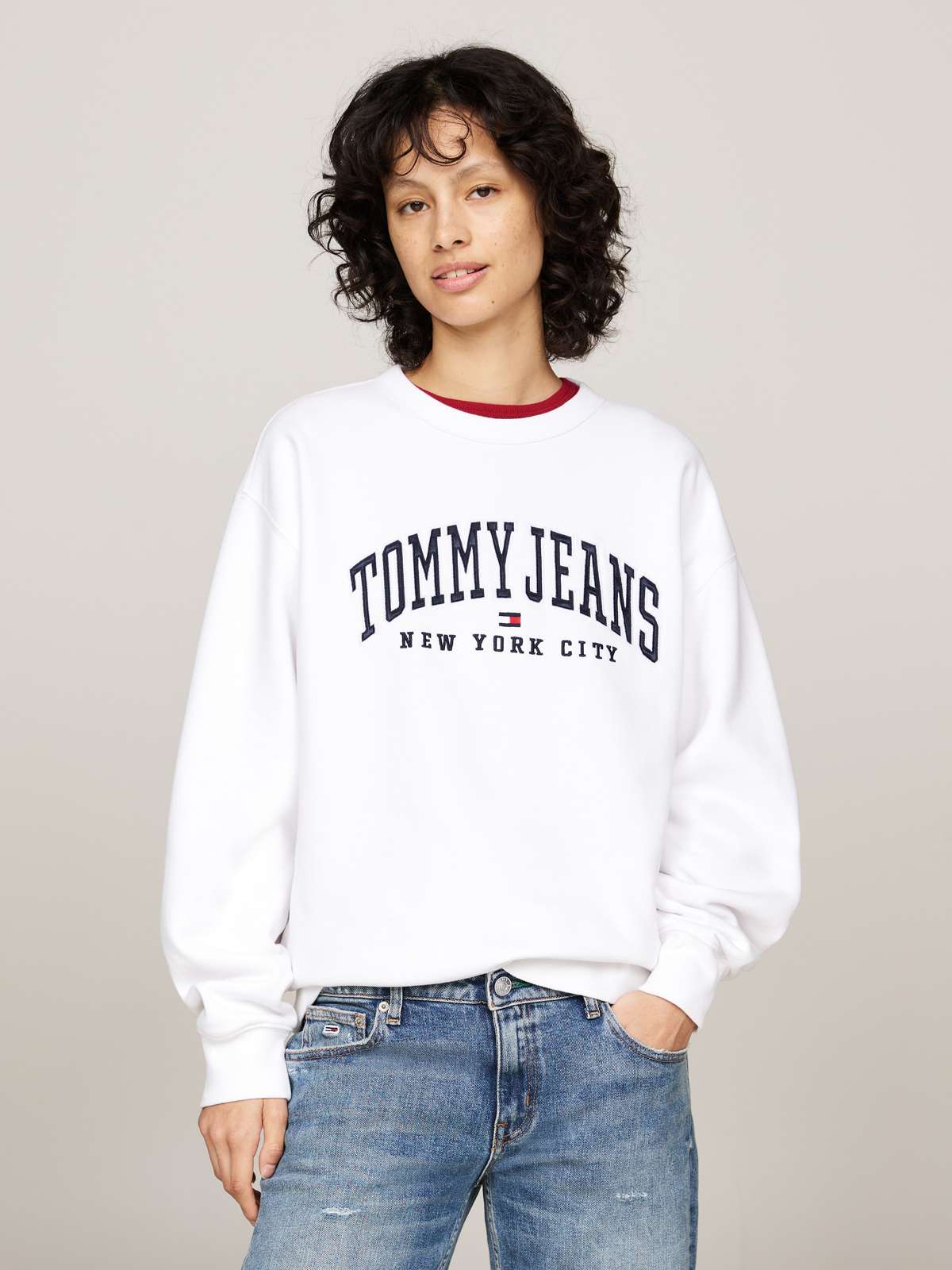 Толстовка с эффектом стирки TJW RLX VARSITY CREW