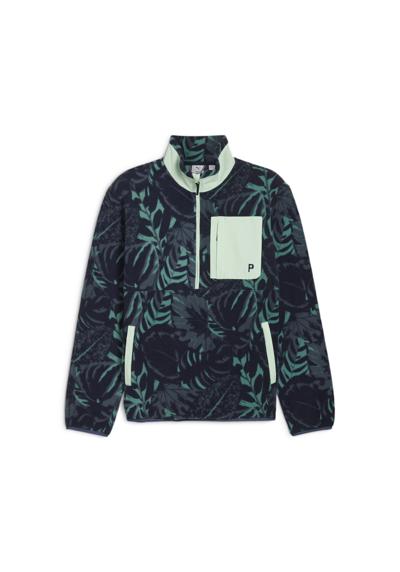 толстовка x PALM TREE CREW Palm Fleecetop mit halblangem