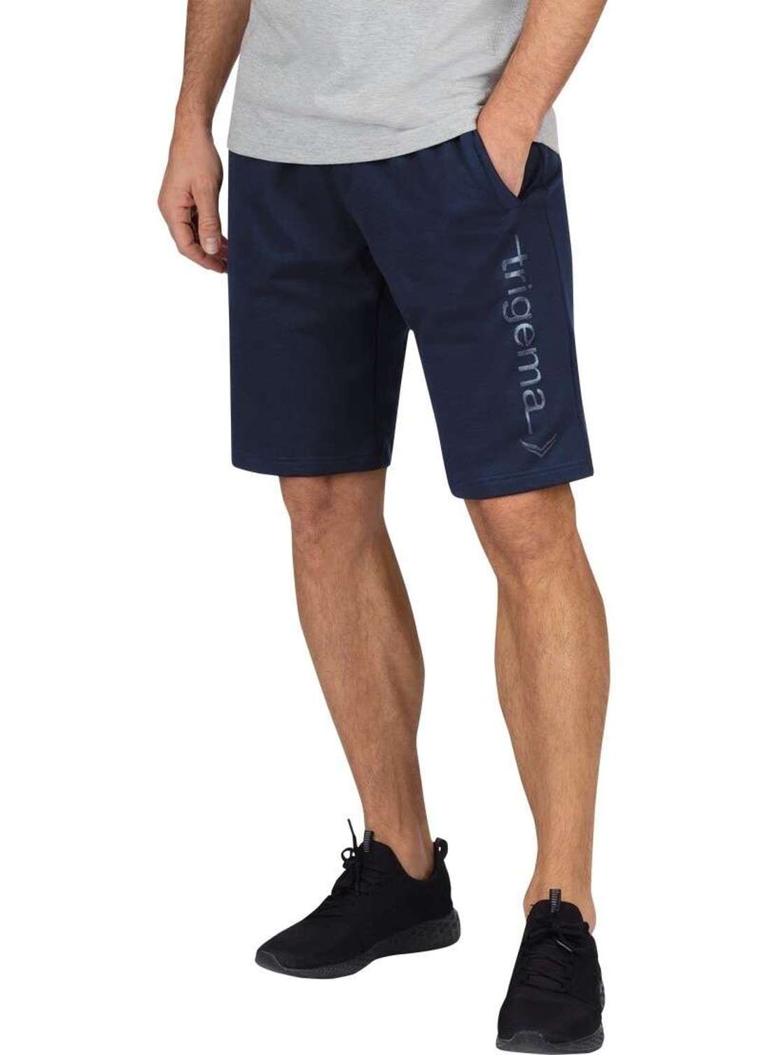Бермуды TRIGEMA Modische Bermuda mit TRIGEMA-Schriftzug