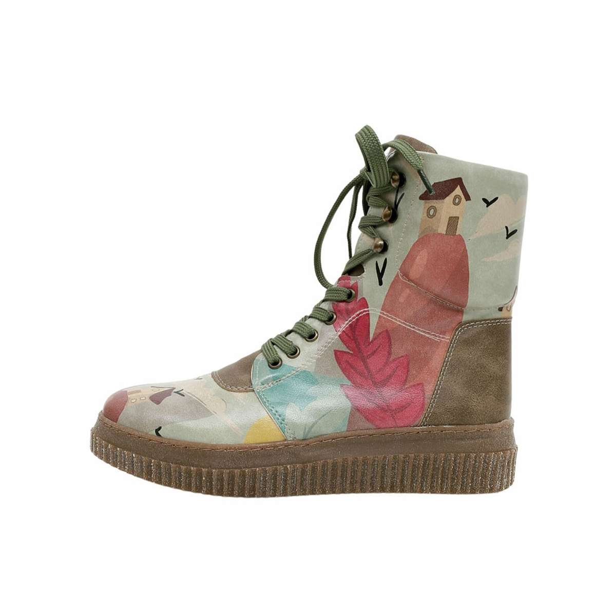 ботинки на шнуровке Damen Damen Future Boots State Of Bliss 36 farbig Vegan Damen Bo