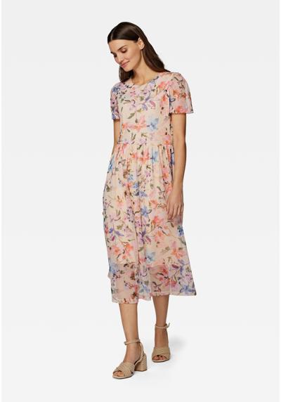 Сетчатое платье FLOWER PRINTED DRESS