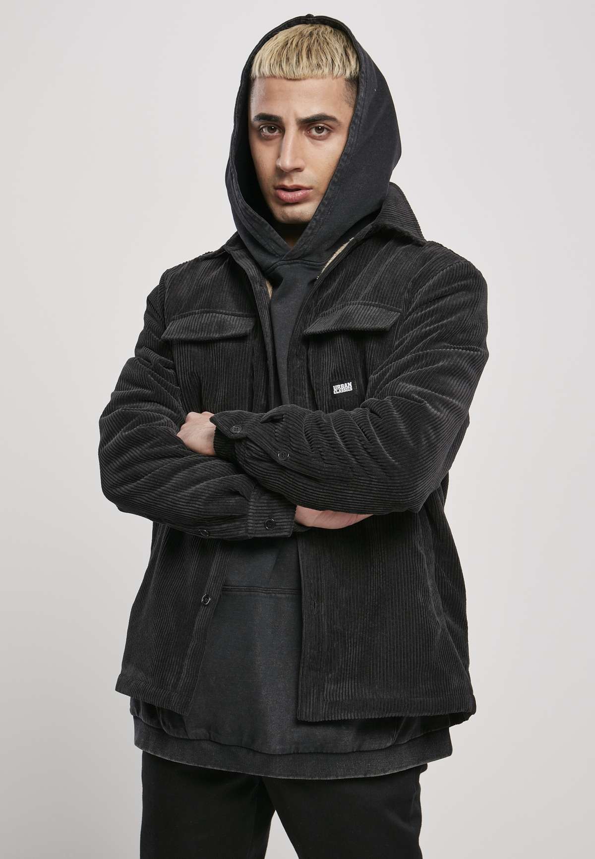 анорак Urban Classics Herren Corduroy Shirt Jacket
