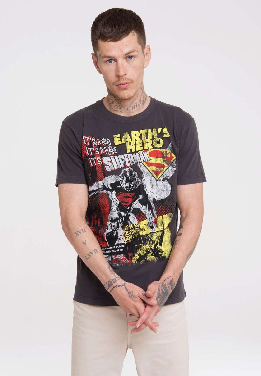 Футболка с крутым мотивом супергероя Superman