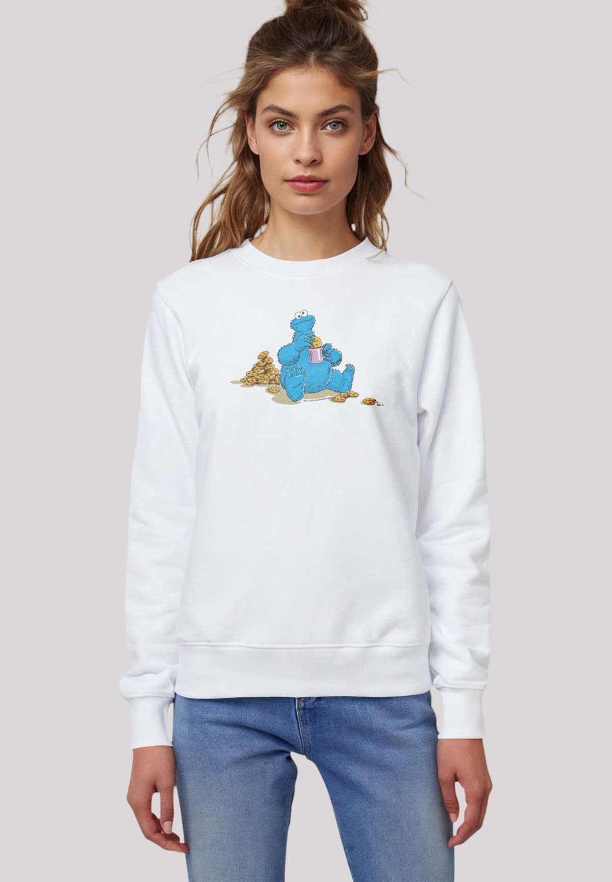 толстовка Sesamstra?e Cookie Monster Coockietime