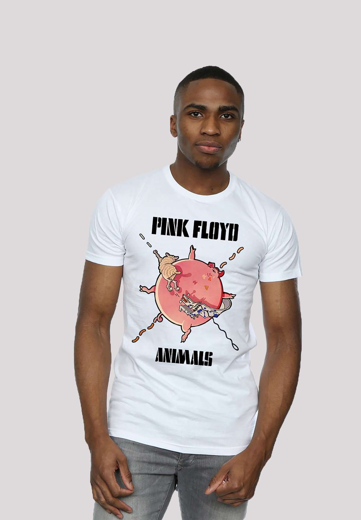 футболка Pink Floyd Fat Pig Rock Metal Musik