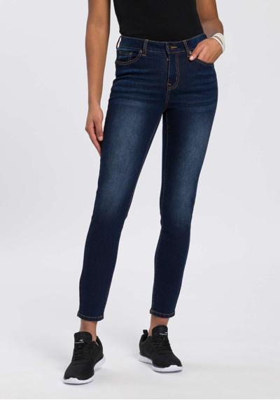 Джинсы узкого кроя CROPPED HIGH WAIST SLIM FIT