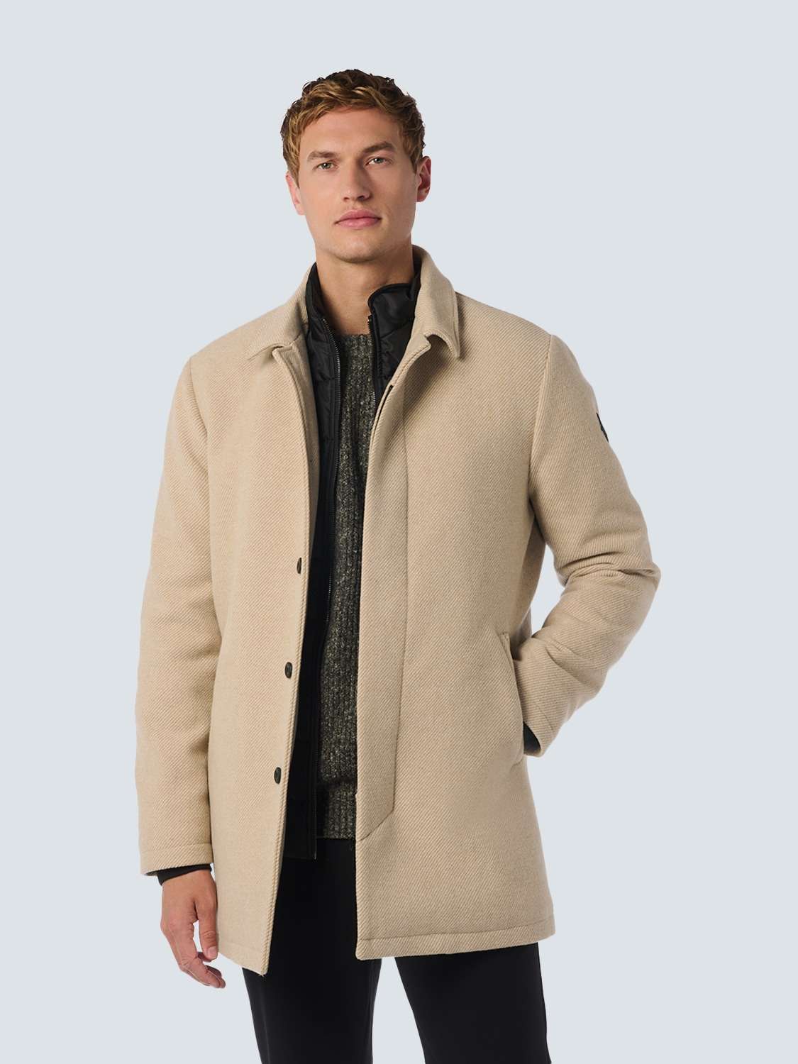 парка No Excess Jacke Long Fit mit abnehmbarer Front
