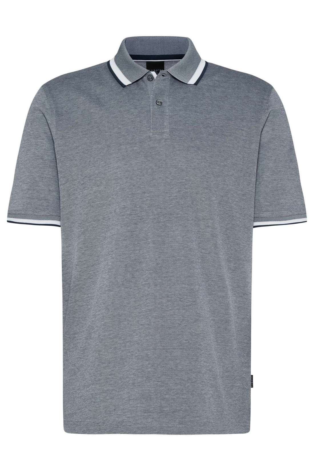 Рубашка-поло с контрастными полосками