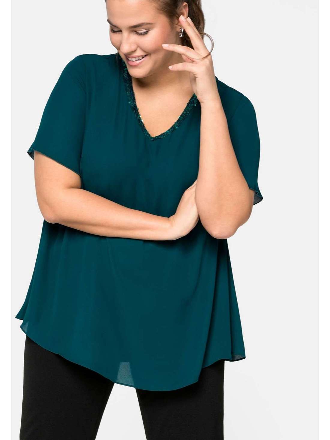 туника А-силуэта Große Größen