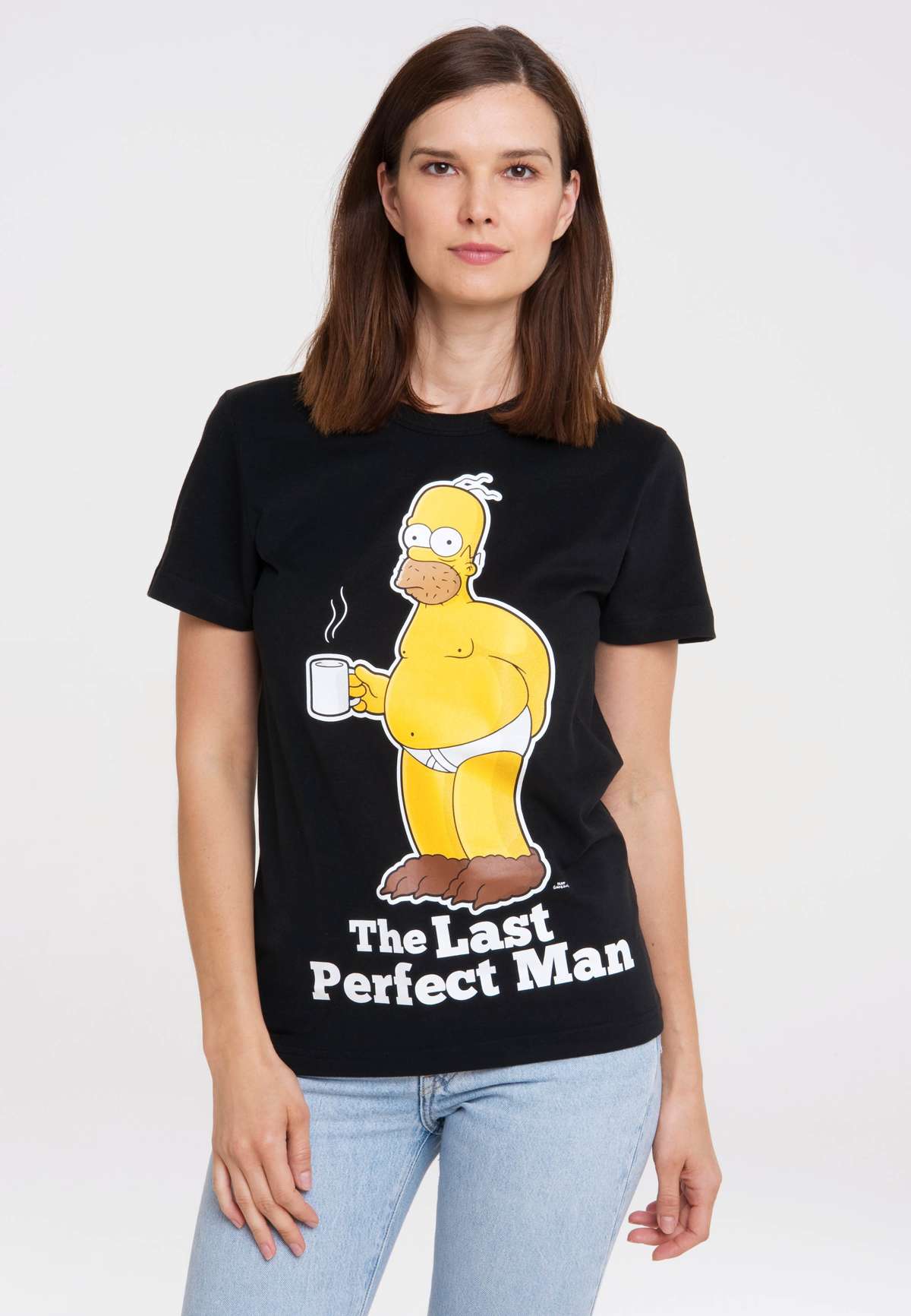 Футболка с лицензионным принтом Simpsons - Homer Simpson
