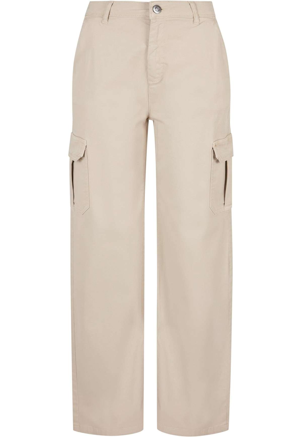 Тканевые брюки Urban Classics Damen Ladies High Waist Straight Cargo Pants