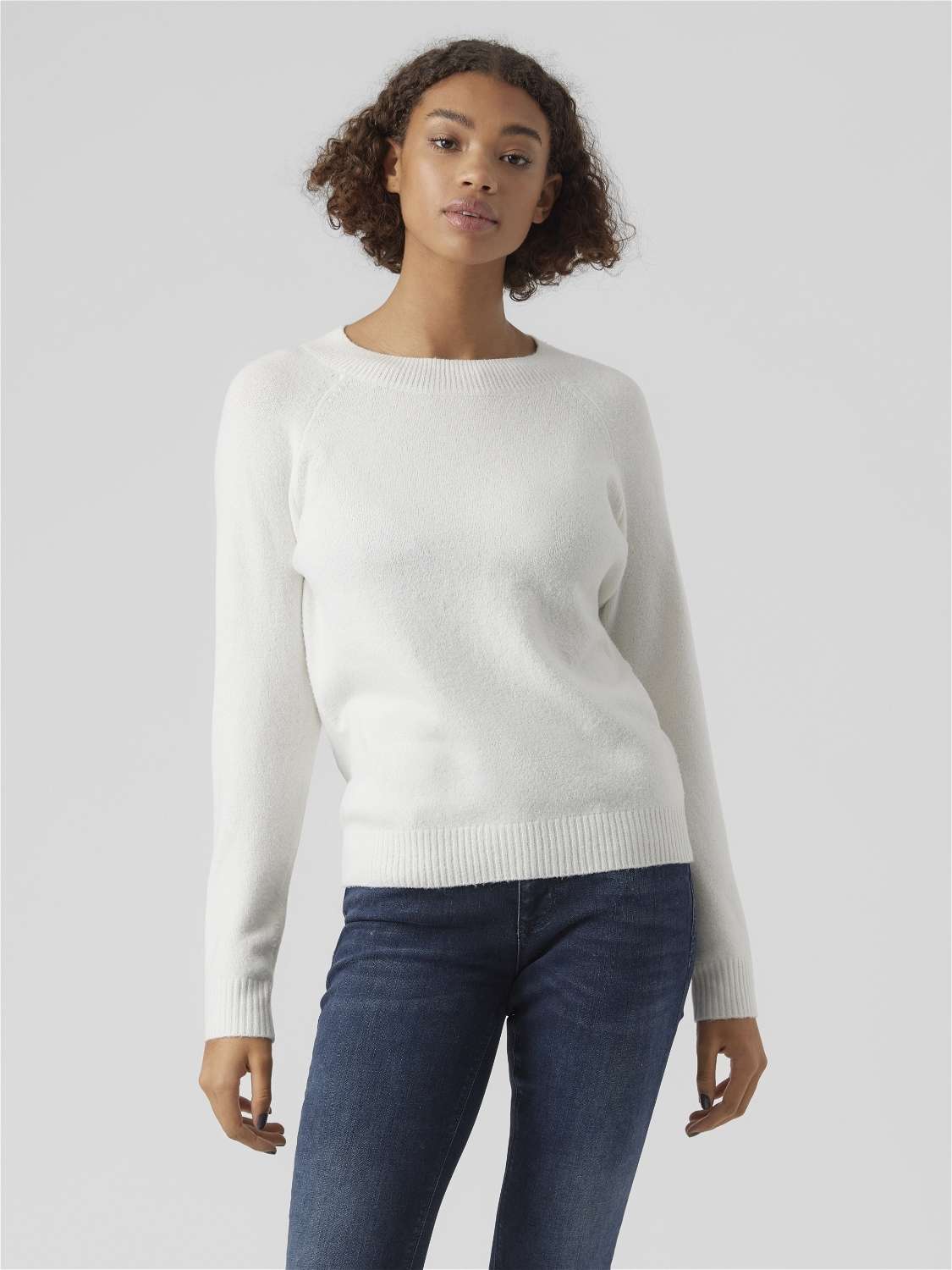 Свитер с круглым вырезом VMDOFFY LS O-NECK BLOUSE GA NOOS