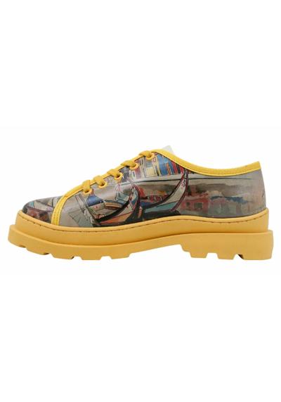 Обувь на шнуровке Damen Alessandra Sunsets and Silhouettes Vegan Damen Sneaker /