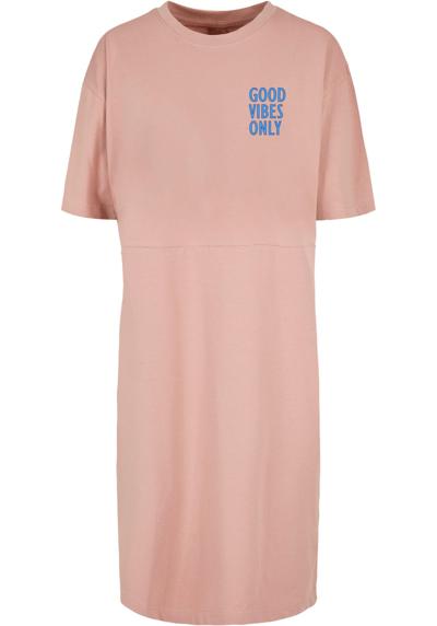 Платье-рубашка Damen Ladies Good Vibes Only Oversized Slit Tee Dress