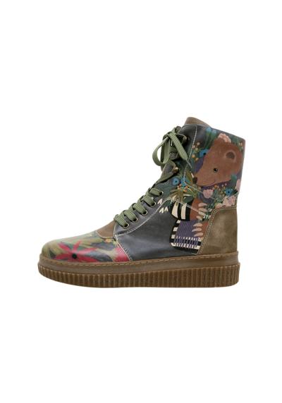 ботинки на шнуровке Damen Future Boots Bear and Flowers Vegan Damen Boots / female