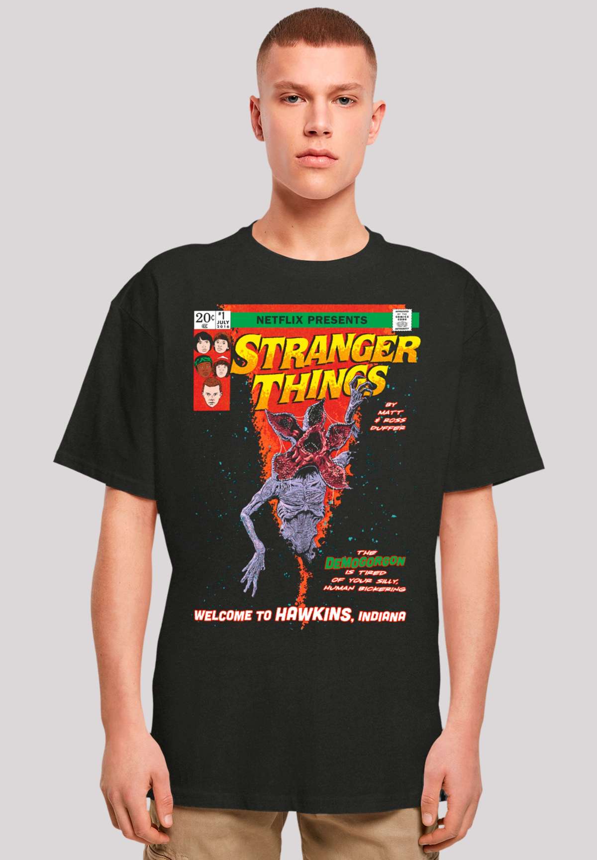 футболка Stranger Things Comic Cover