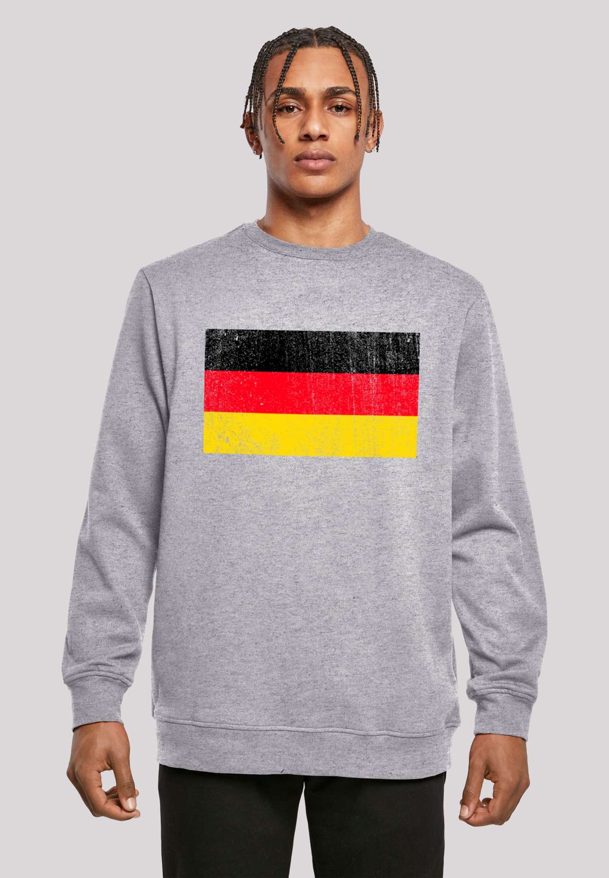 Толстовка с капюшоном Germany Deutschland Flagge distressed