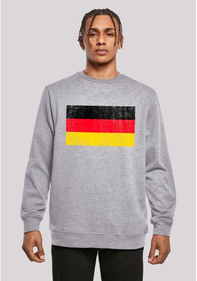 Толстовка с капюшоном Germany Deutschland Flagge distressed