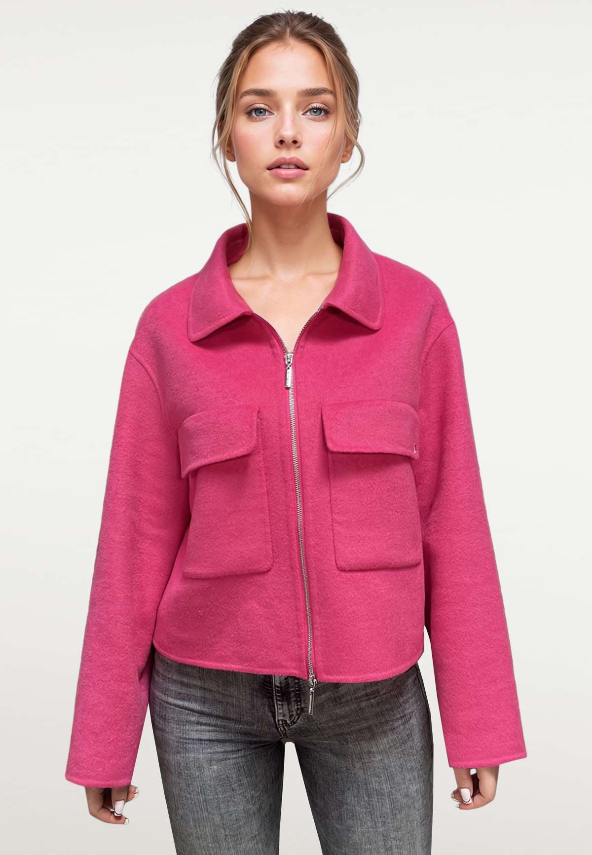 Уличная куртка с карманами Wool Jacket / Hannah