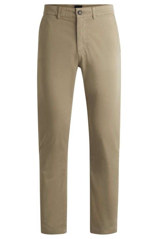 Брюки-чиносы прямого кроя Chino-Regular-1