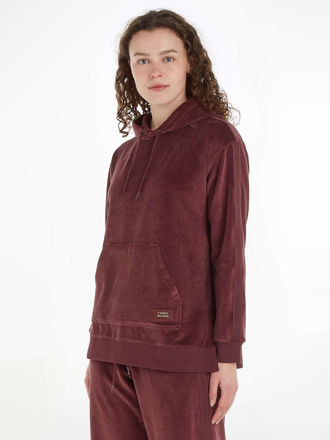 толстовка LONG HOODIE VELOUR