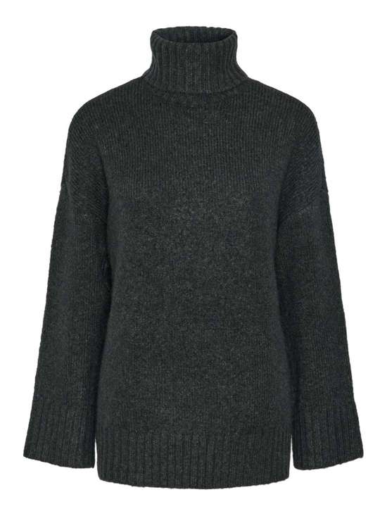 Свитер с высоким воротником PCNANCY LS LOOSE ROLL NECK KNIT NOOS BC