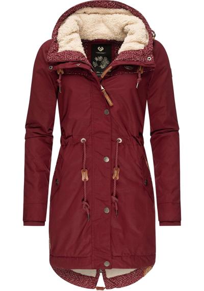 Зимняя куртка с капюшоном, женская парка на теплой подкладке с капюшоном