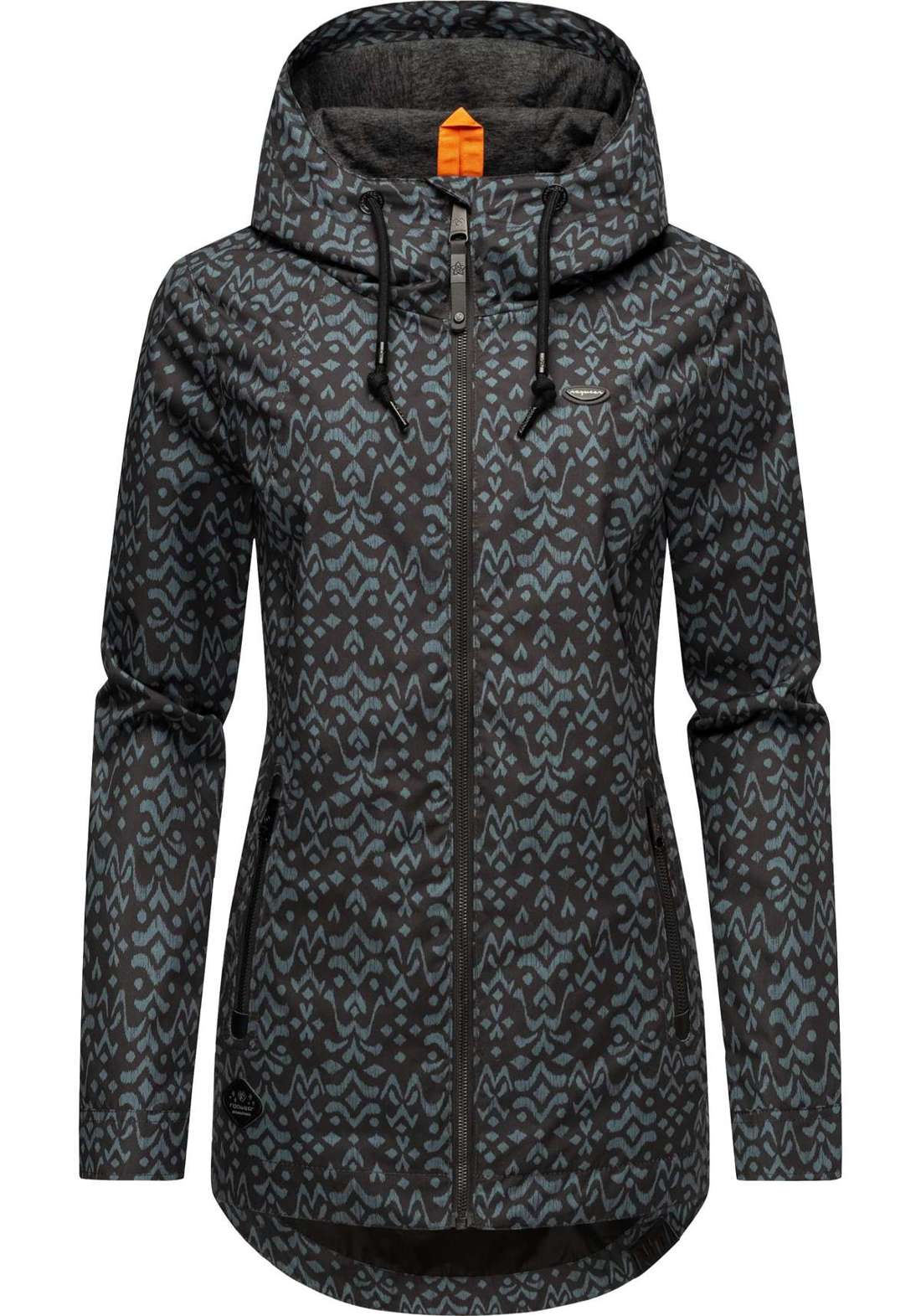 Уличная куртка с капюшоном Zuzka Ikat