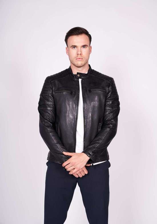 Кожаная куртка Act Tough-FN