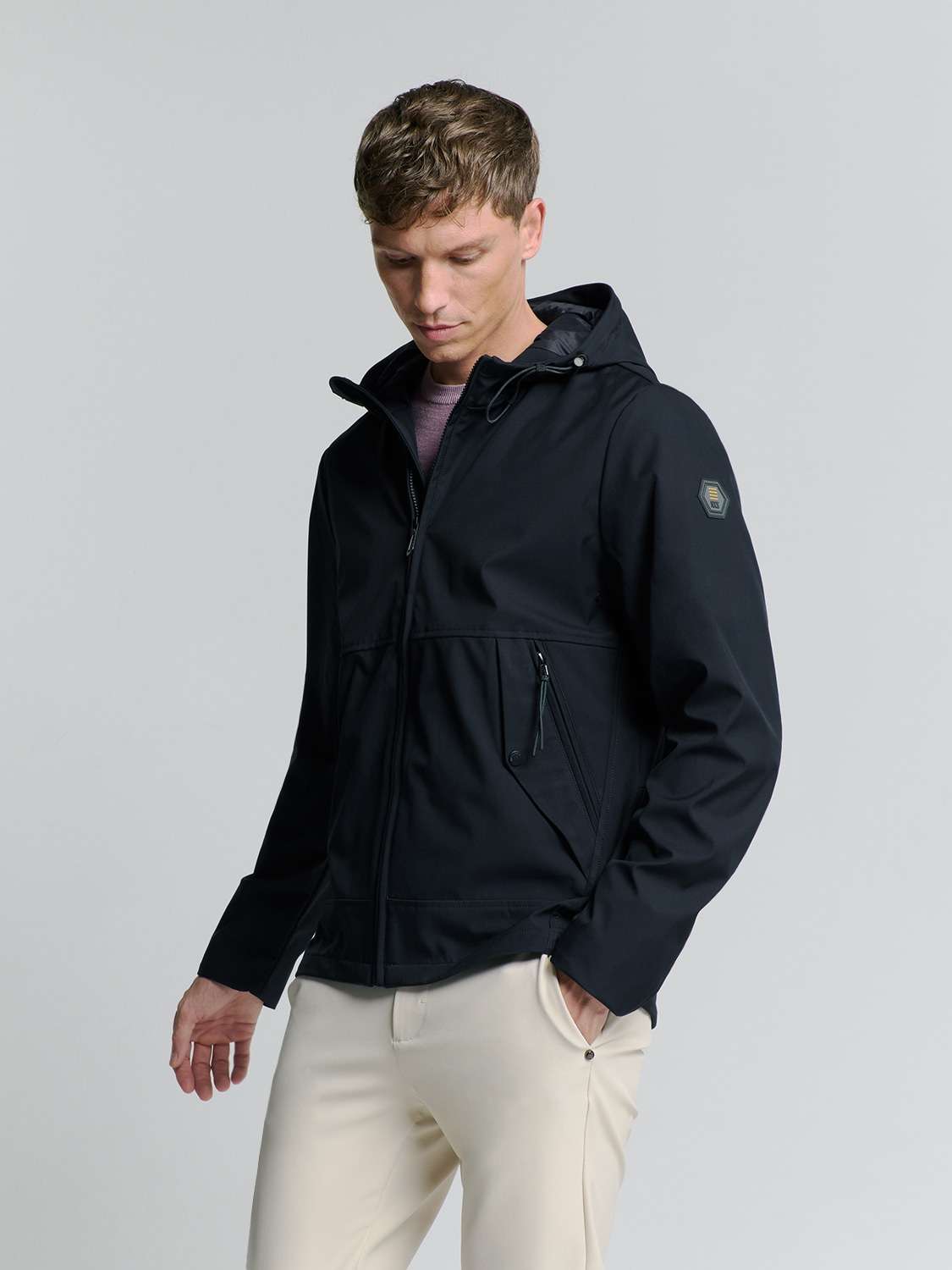 Короткая куртка No Excess Jacke mit Kapuze