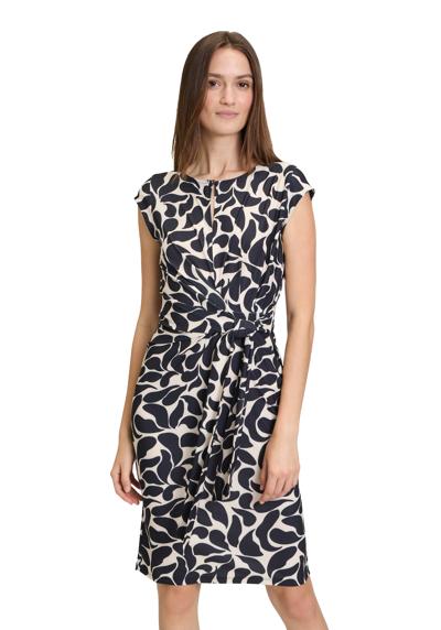 Платье из джерси Jerseykleid mit Raffung