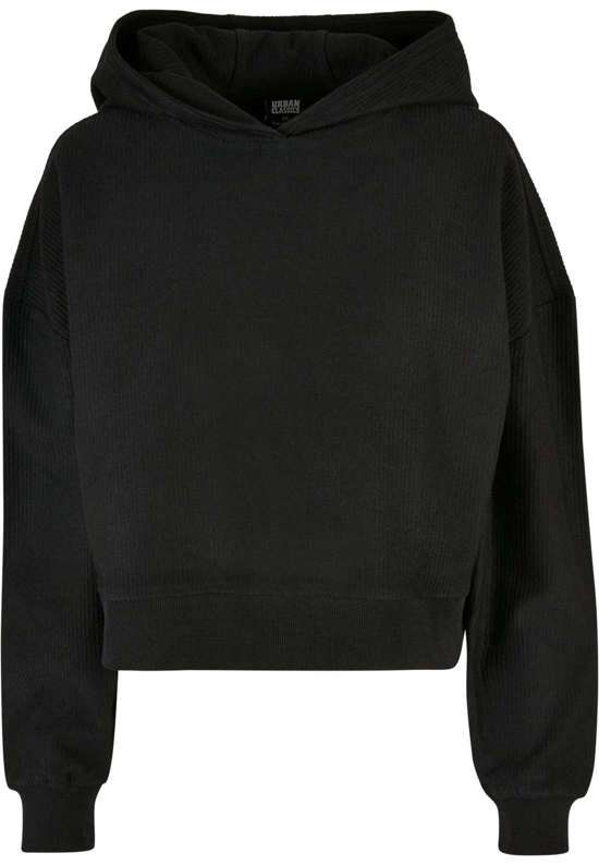 Толстовка с капюшоном Urban Classics Damen Ladies Oversized Short Rib Hoody