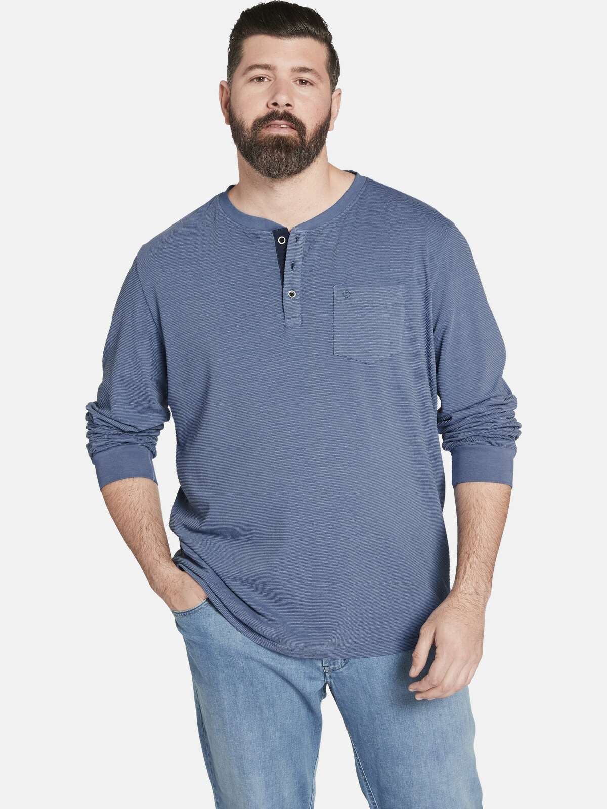 Рубашка с длинными рукавами и разными пуговицами Langarmshirt EARL BRYN