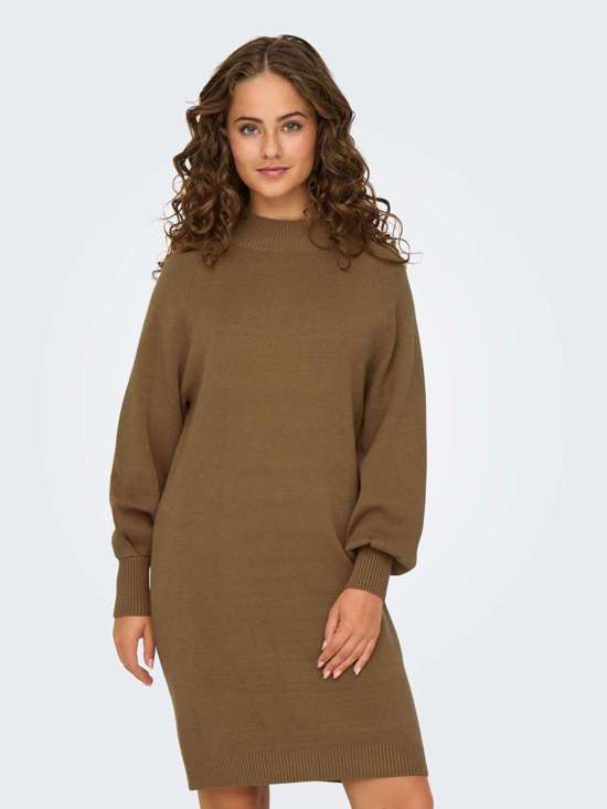 Трикотажное платье ONLFRIDA LIFE LS HIGHNECK DRESS CC KNT