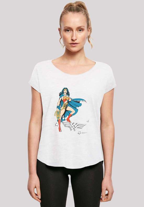 футболка DC Comics Wonder Woman Standing Logo