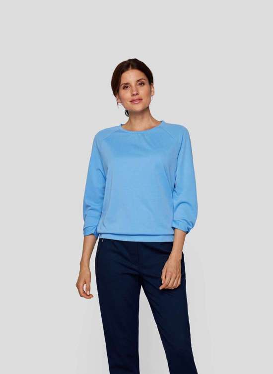 Рубашка с принтом Shirt mit 3/4-Ärmeln