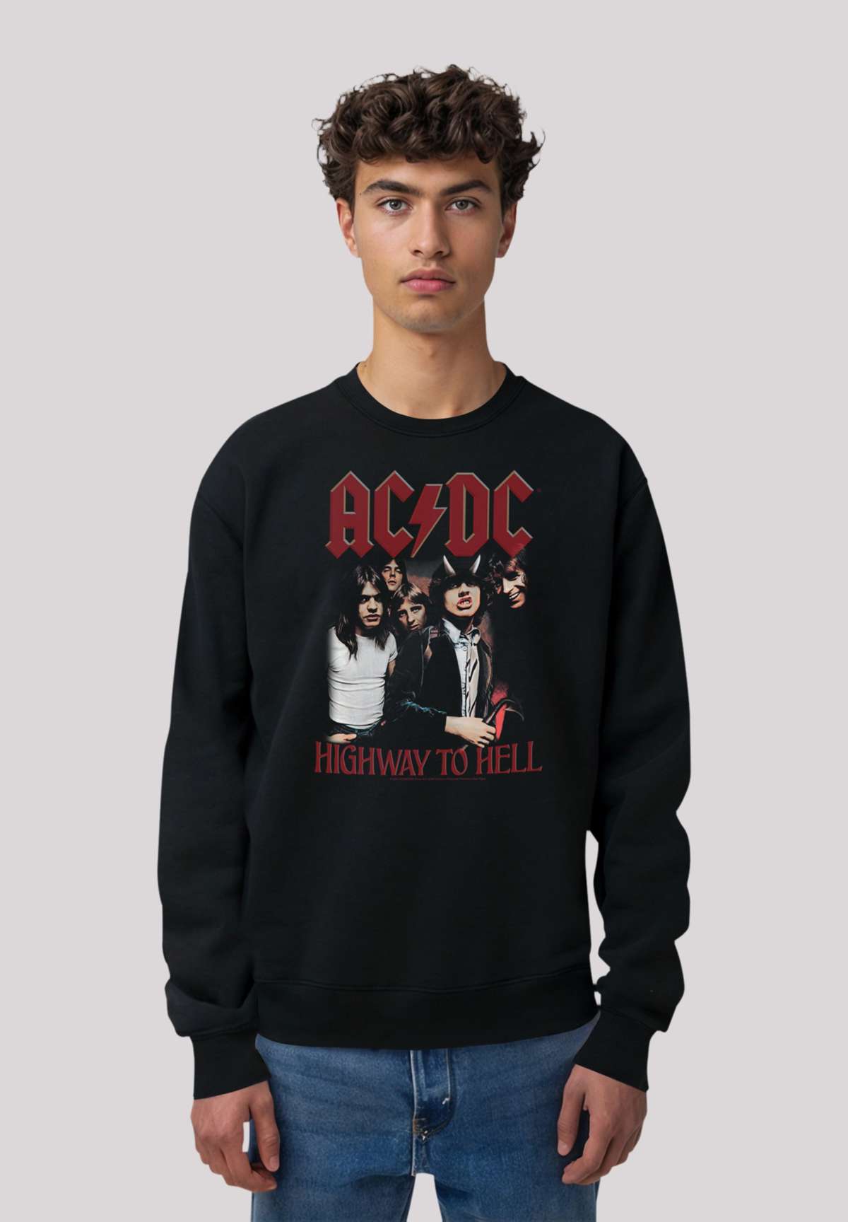 толстовка AC/DC Rock Musik Band Highway To Hell