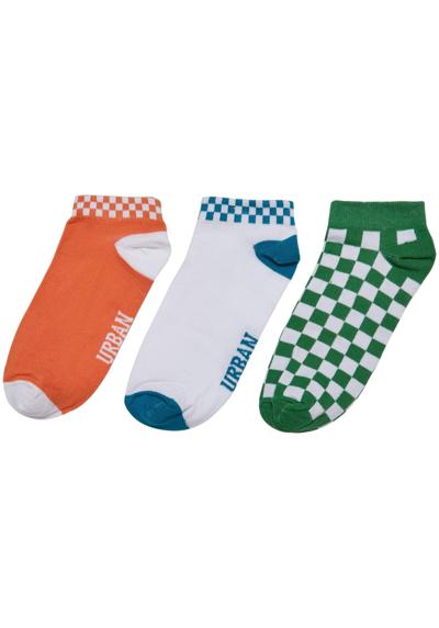 чулки Urban Classics Unisex Sneaker Socks Checks 3-Pack
